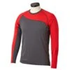 Bauer Pro Long Sleeve Base Layer Mens Top - Dark Grey / Red (2019) -Source For Sports Store 02e9c55cb1010b34c8dbb31c6c34a1ee