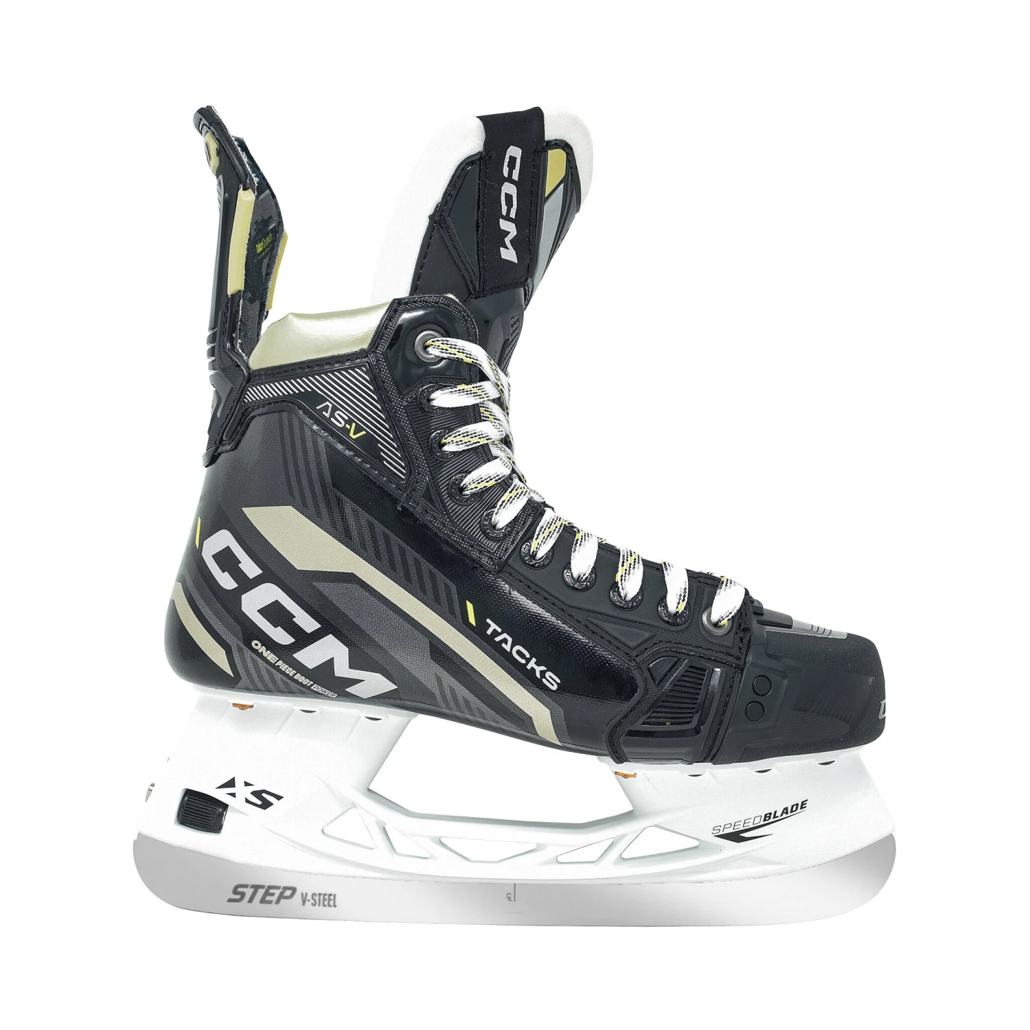 CCM Tacks AS-V Intermediate Hockey Skates (2022) With Step V-Steel 1 CCM Tacks AS-V Intermediate Hockey Skates (2022) With Step V-Steel