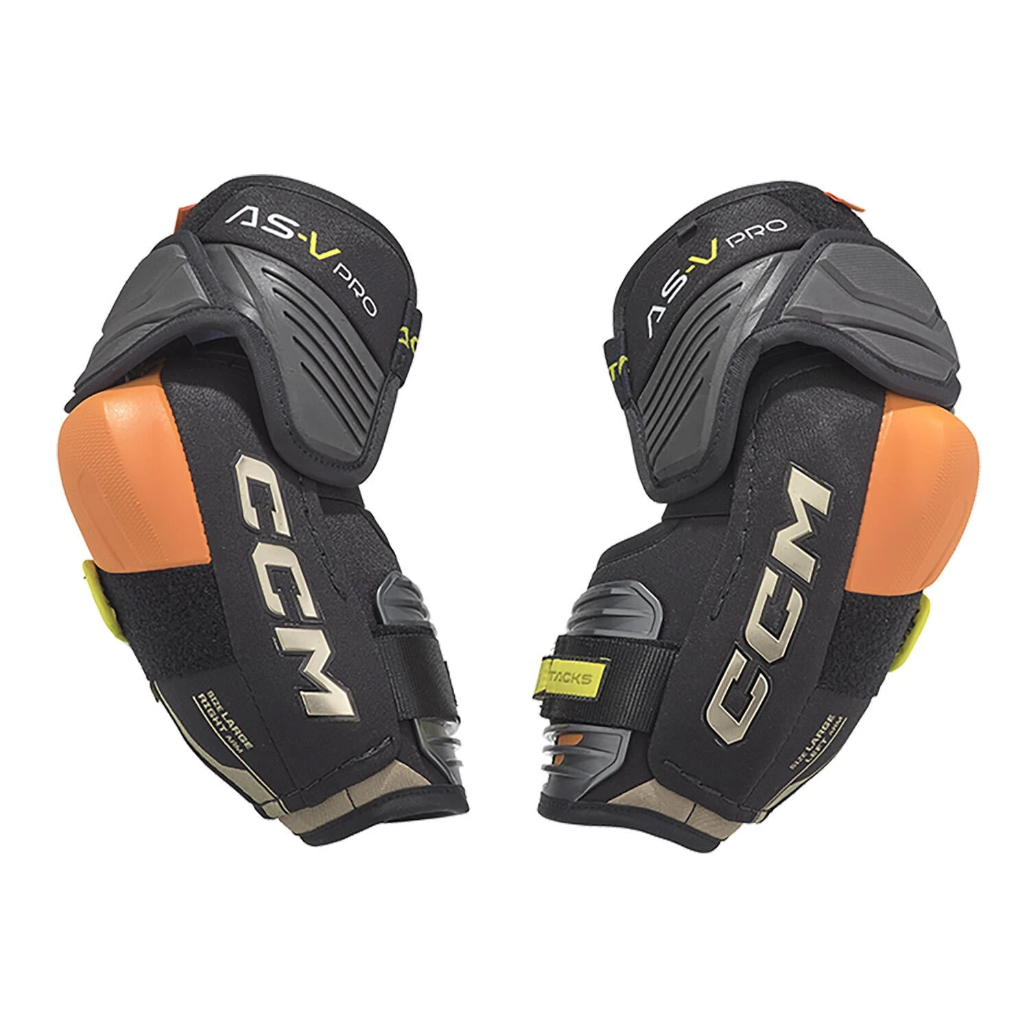 CCM Tacks AS-V Pro Junior Hockey Elbow Pads (2022) 1 CCM Tacks AS-V Pro Junior Hockey Elbow Pads (2022)