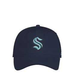 Adidas NHL Cotton Slouch Adjustable Cap - Seattle Kraken