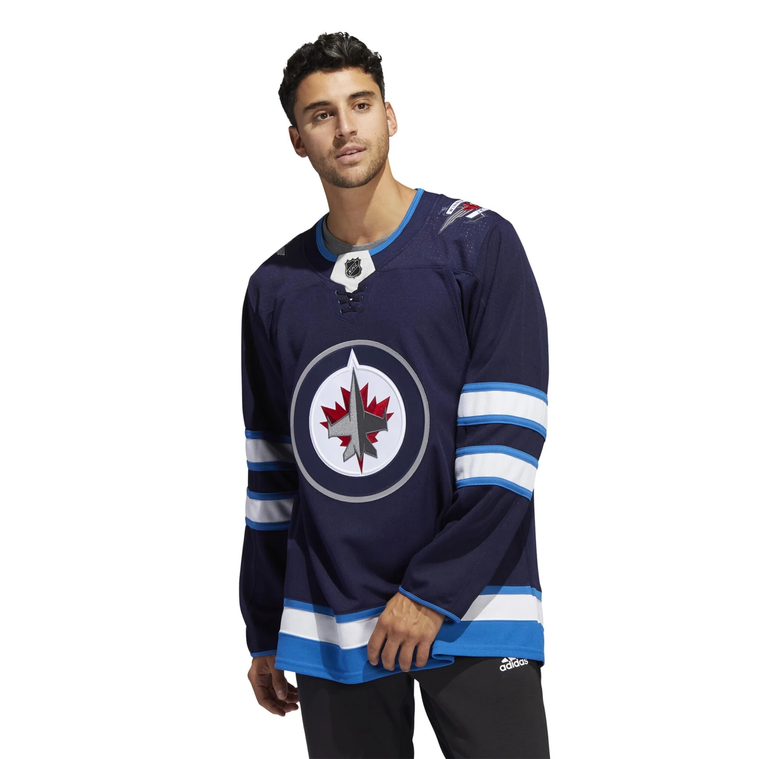 Adidas Mens Adizero Jersey - Winnipeg Jets Home 3 Adidas Mens Adizero Jersey - Winnipeg Jets Home - Image 3