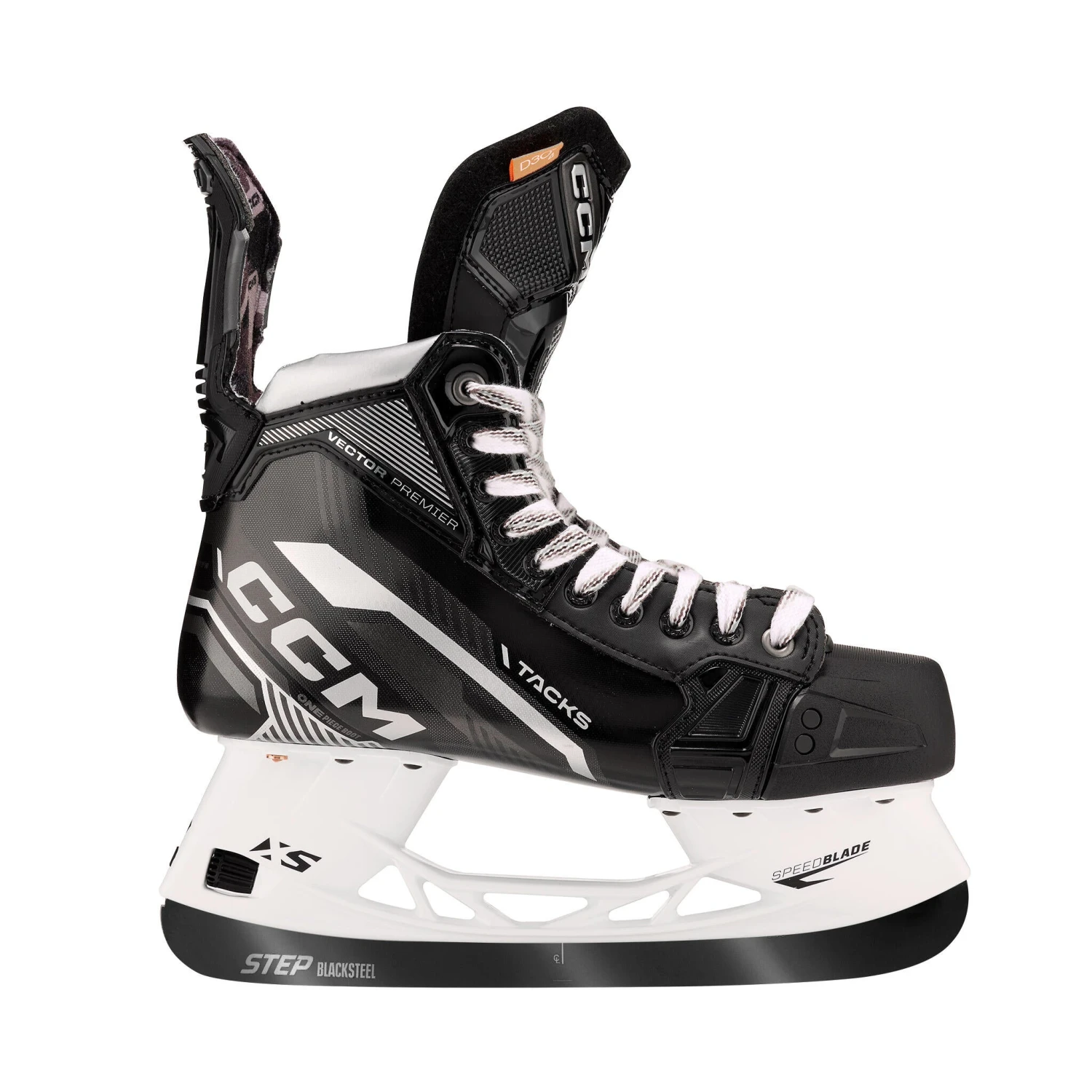CCM Tacks Vector Premier Senior Hockey Skates (2022) With STEP Blacksteel XS - Source Exclusive 1 CCM Tacks Vector Premier Senior Hockey Skates (2022) With STEP Blacksteel XS - Source Exclusive