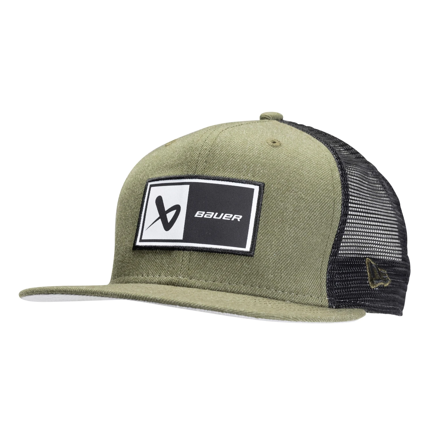 Bauer New Era 9FORTY Adult Patch Hat - Olive 1 Bauer New Era 9FORTY Adult Patch Hat - Olive