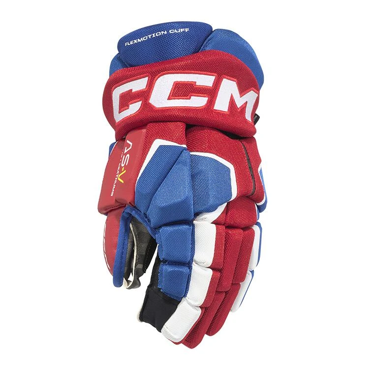CCM Tacks AS-V Senior Hockey Gloves (2022) 1 CCM Tacks AS-V Senior Hockey Gloves (2022)