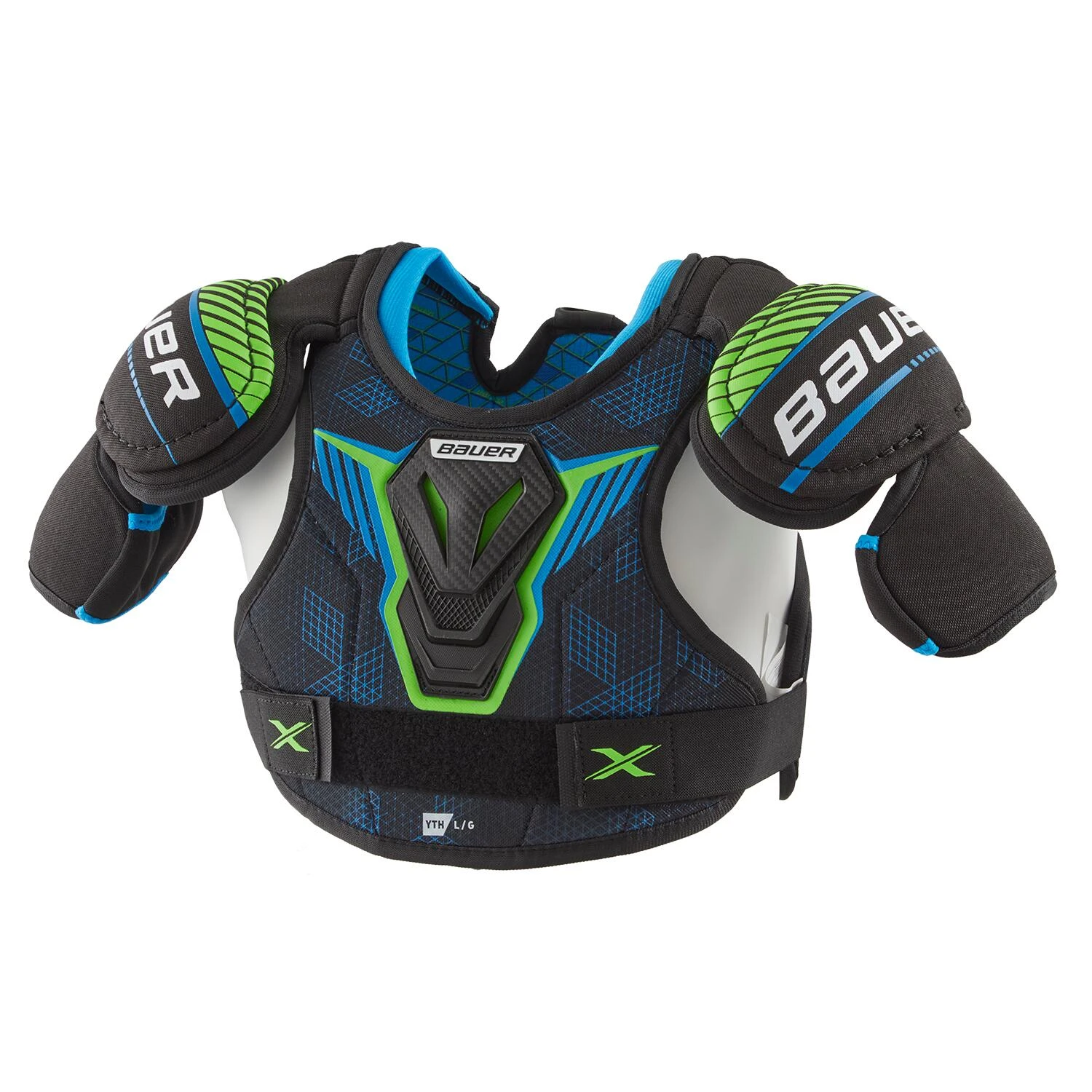 Bauer X Youth Hockey Shoulder Pads (2021) 1 Bauer X Youth Hockey Shoulder Pads (2021)