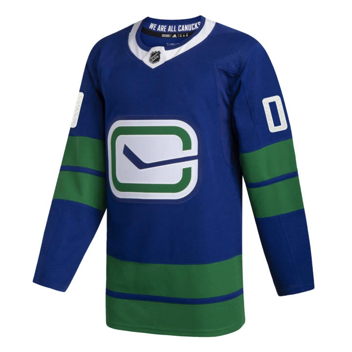 Adidas NHL Authentic Wordmark Jersey - Vancouver Alternate 1 Adidas NHL Authentic Wordmark Jersey - Vancouver Alternate